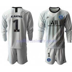 Maillot de Foot Paris Saint-Germain K NAVAS 1 I Gardien 2019-20 Manches Longues - Enfant